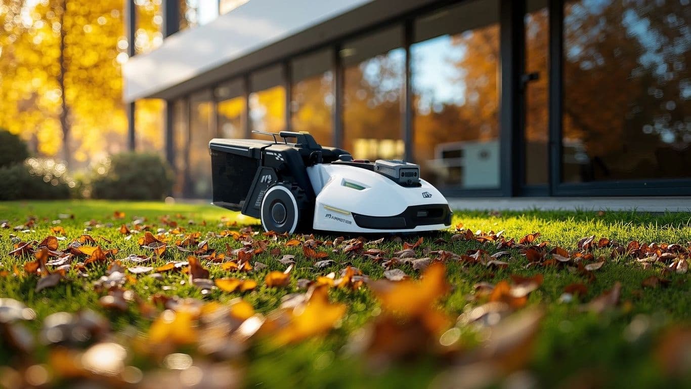 Mammotion Mähroboter YUKA mit Kehrmaschine