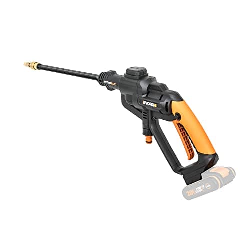 WORX WG620E.9 Akku Hochdruckreiniger Hydroshot 20V – Mobiler Hochdruckreiniger inkl. Multi-Sprühdüse, 6m Schlauch, ohne Akku und Ladegerät
