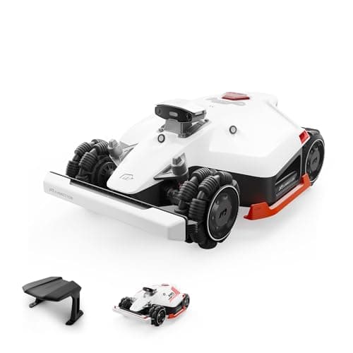 MAMMOTION LUBA 2 AWD 3000X Mähroboter ohne Begrenzungskabel, NetRTK+Vision, Keine RTK-Antenne erforderlich, Auto-Kartierung, Empf. 3000m², Max. 3600m², mit 4G-Modul, 80% Steigung