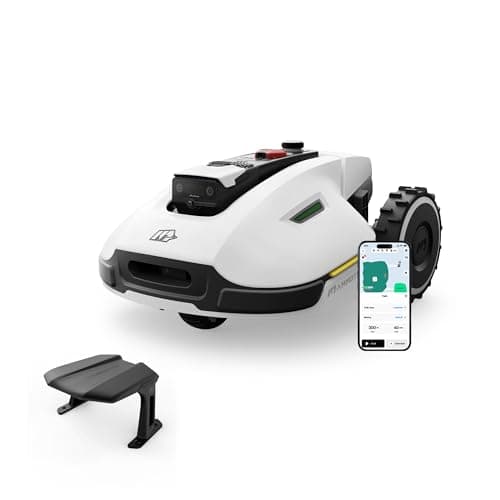 MAMMOTION YUKA 2000 Mähroboter ohne Begrenzungskabel, NetRTK+Vision, Keine RTK-Antenne erforderlich, Auto-Kartierung, Empf. 2000m², Max. 2800m², mit 4G-Modul, 50% Steigung