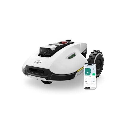 MAMMOTION YUKA 2000 Mähroboter ohne Begrenzungskabel, Max. 2400m², NetRTK+Vision, Keine RTK-Antenne, Auto-Kartierung, Empf. 2000m², Intelligenter Rasenmäher Roboter mit 4G-Modul, 50% Steigung