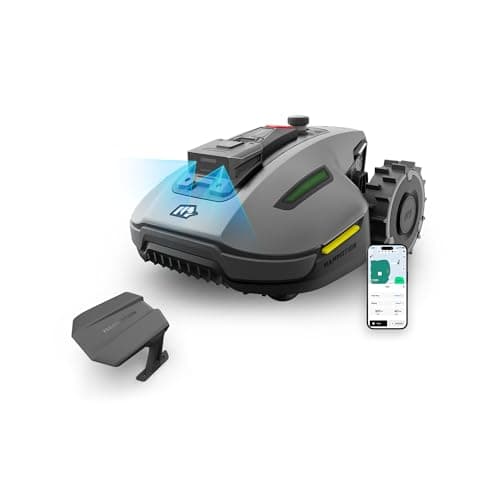 MAMMOTION YUKA Mini 700 Mähroboter ohne Begrenzungskabel, NetRTK+Vision, Keine RTK-Antenne erforderlich, Auto-Kartierung, Empf. 700m², mit 4G-Modul, 50% Steigung