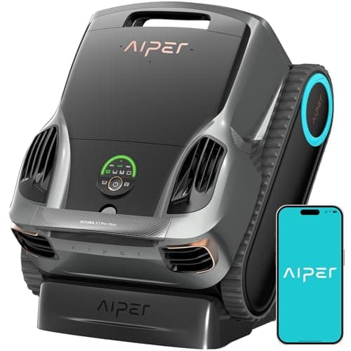 Aiper Scuba X1 Pro Max Poolroboter Boden und Wand, 360° Mapping, Adaptive Routenplanung, Wasserlinienreinigung, 32000 LPH Leistung, All-in-One Poolsauger Akku für alle Eingelassenen Pools bis zu 300 ㎡