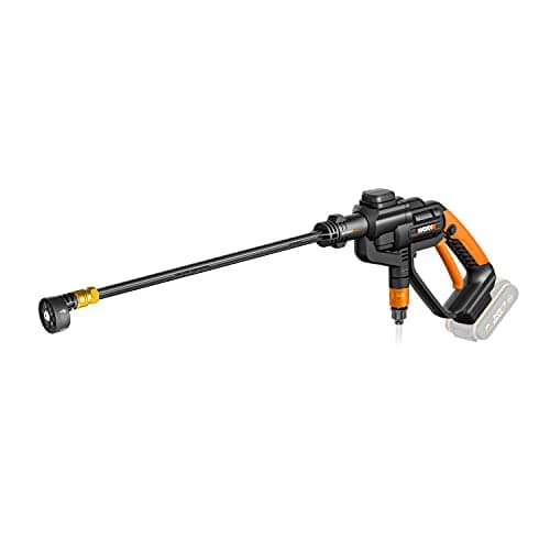 WORX WG620E.9 Akku Hochdruckreiniger Hydroshot 20V – Mobiler Hochdruckreiniger inkl. Multi-Sprühdüse, 6m Schlauch, ohne Akku und Ladegerät